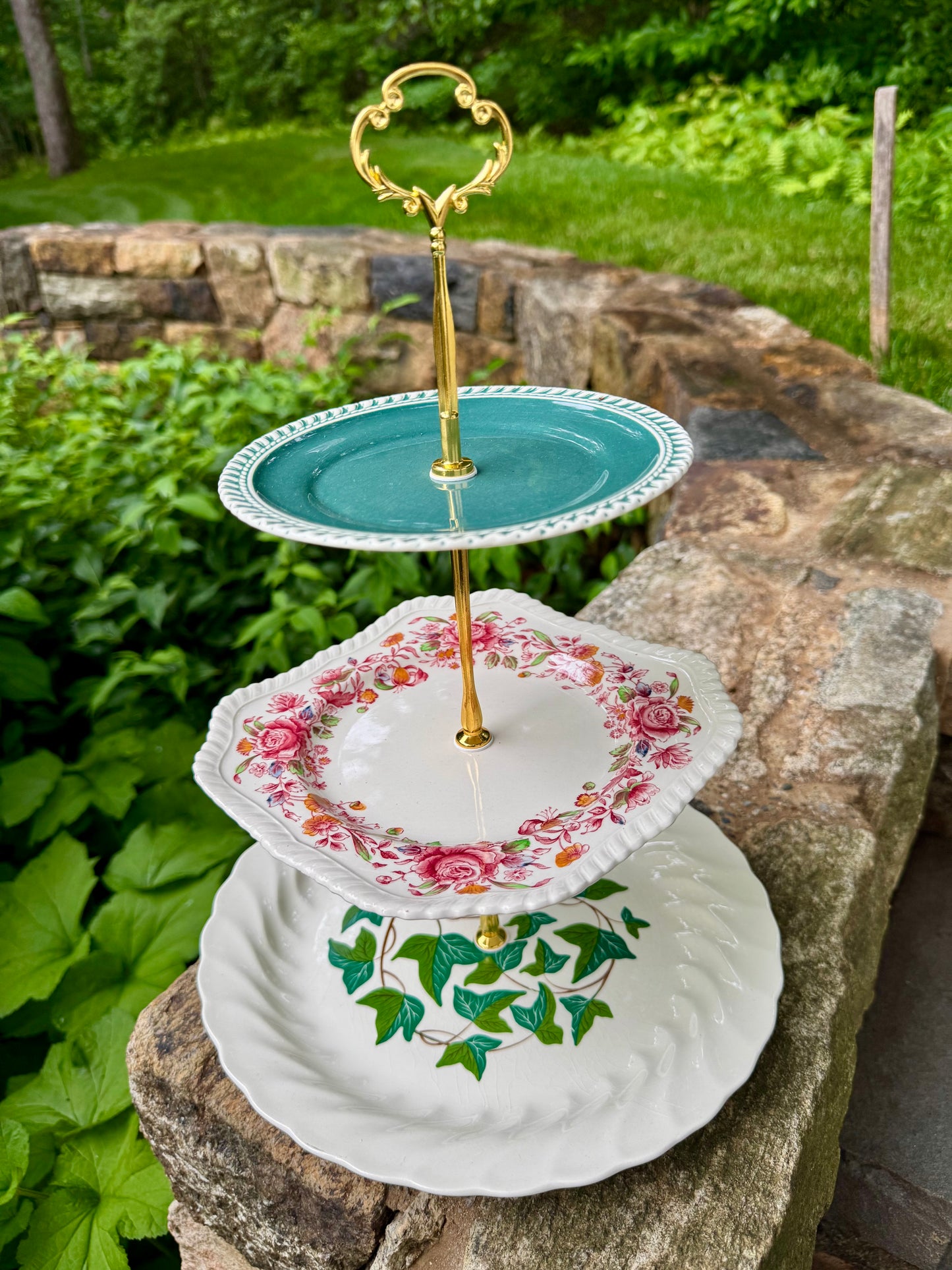 Three-Tier Serving Stand