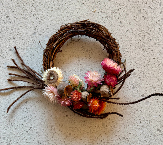 Dried Flower Wreath-Small