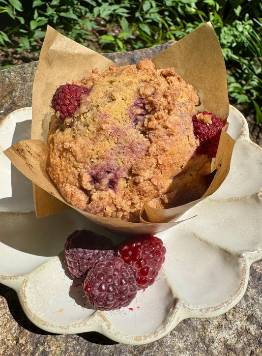 Gluten Free Raspberry Crumb
