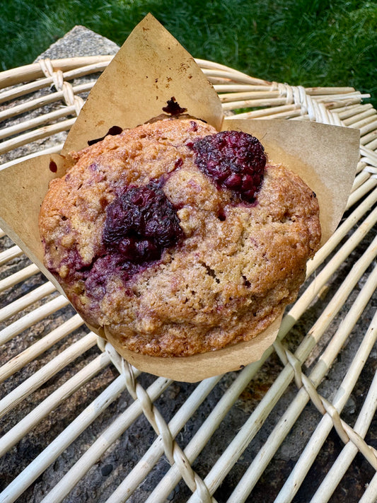 Raspberry Crumb Muffin