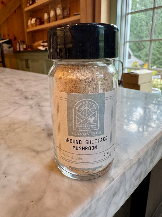 Ground Dried Shiitake Mushrooms