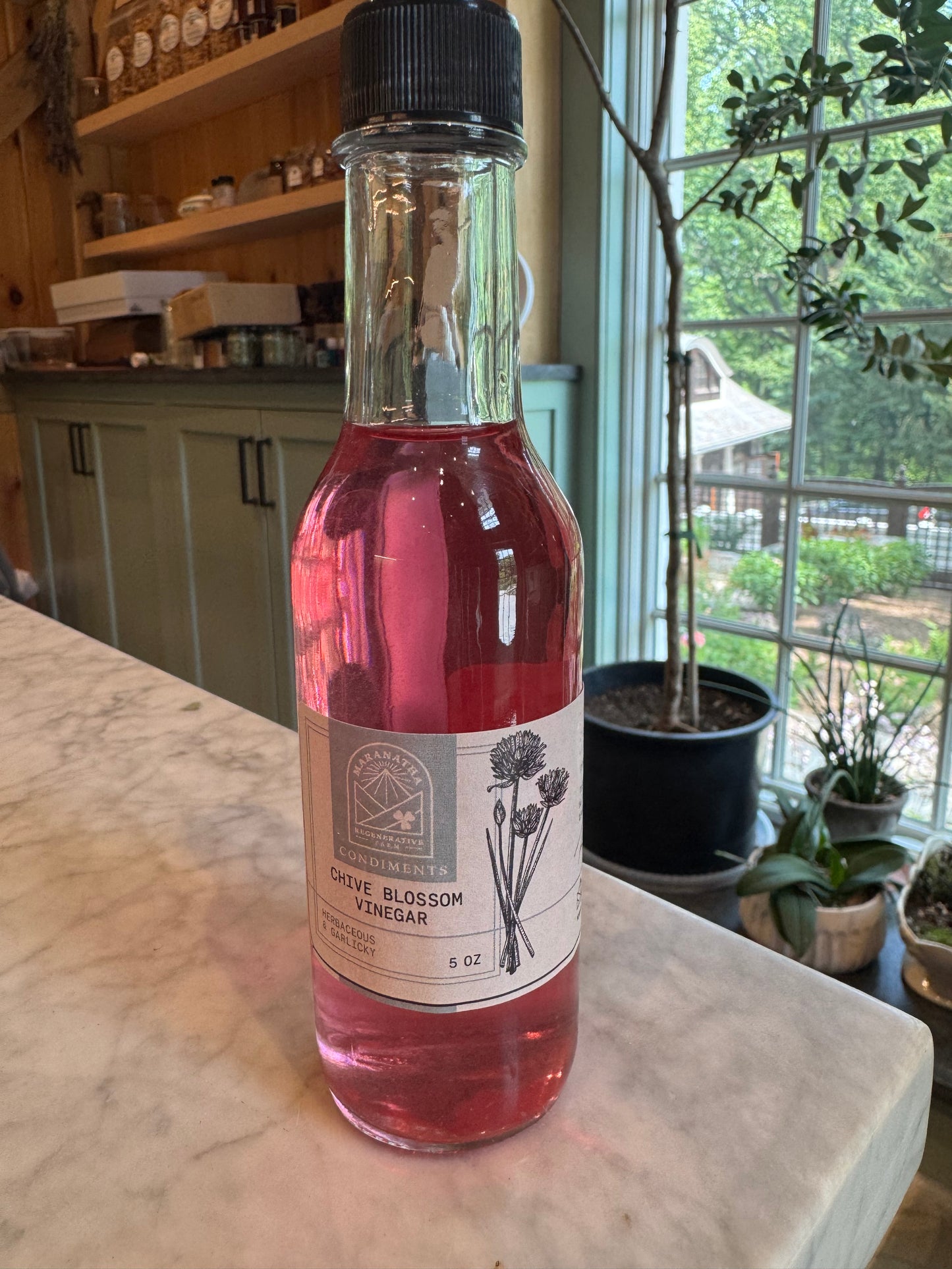 Chive Blossom Vinegar