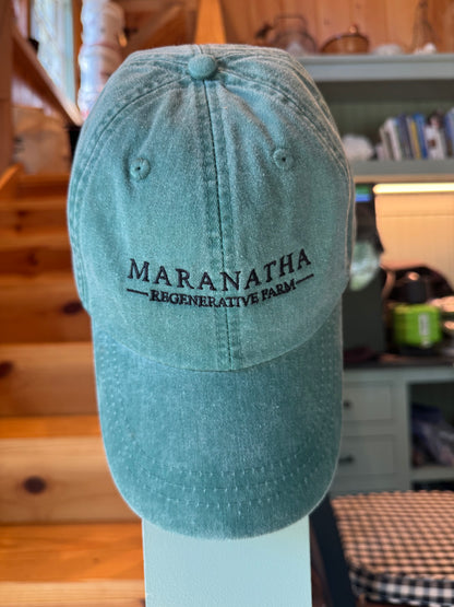 Baseball Cap-Maranatha Regenerative Farm- Green