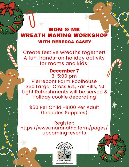 Mom and Me Wreath Making Workshop