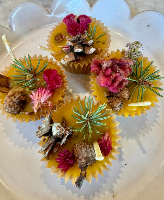 Beeswax Fireplace Firestarter