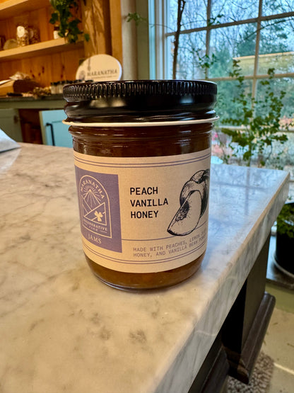 Peach Vanilla Honey Jam