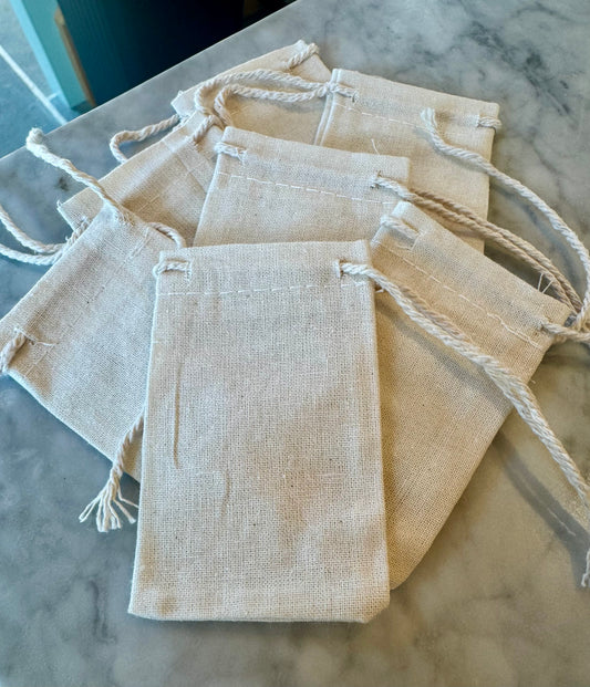 Tea Bag- Organic Cotton- Reusable