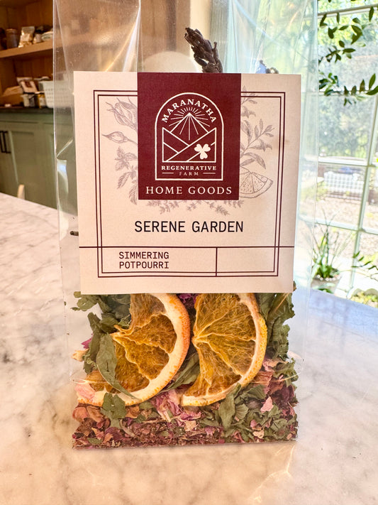 Serene Garden Simmering Potpourri