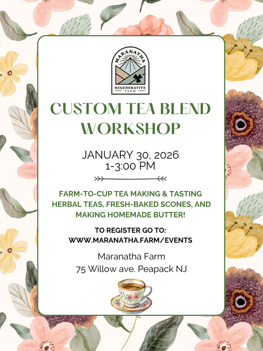 Custom Tea Making Workshop